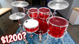 The CHEAPEST Acrylic Drum Set You Can Buy [upl. by Carmena]