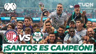 ¡Congelan el Infierno Santos logra su sexto título en Liga  Toluca 11 Santos Final CL18  TUDN [upl. by Myrtle650]