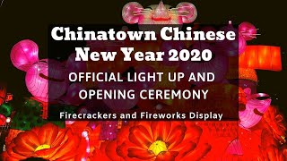 Chinatown Chinese New Year Light Up 2020  Singapore [upl. by Sammons61]