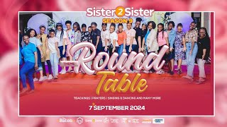 🔴SISTER 2 SISTER SEASON 9 I ROUND TABLE  CCC UPANGA [upl. by Elden]