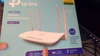 TPLink C50 AC1200  Access Point Setup How To [upl. by Ellevehs]