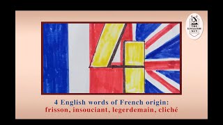 Make your English better with French frisson insouciant legerdemain cliché [upl. by Aikam846]