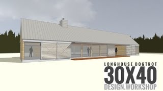 Longhouse Dogtrot Design [upl. by Suolhcin]