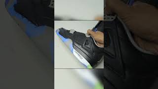 Satisfying Tape Peel after Jordan Midsole Repaint [upl. by Fraya407]