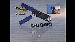 Squeeze Wrench Infomercial 2 Min Spot As Seen On Tv 1999 [upl. by Gerda138]