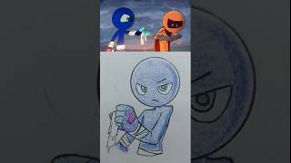 Icon Nemesis Gildedguy vs Oxob drawing oxob gildedguy shorts [upl. by Atnwahsal648]