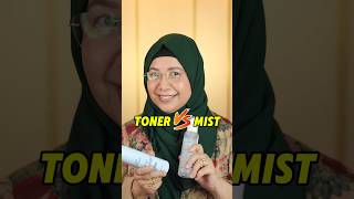 Difference between facemist and a toner certifiedmakeupartist certifiedmua makeupartist skincare [upl. by Rebak]