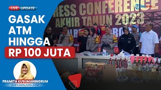 3 Pelaku Ganjal ATM Antar Kota Gasak Uang Warga Ponorogo Tabungan Rp 100 Juta Raib Digondol [upl. by Sonitnatsok221]