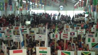 Opening ceremony of the 3rd World Red Cross Red Crescent youth meeting [upl. by Ib101]