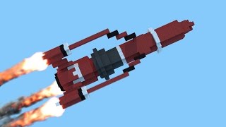 Minecraft Thunderbirds 54321 Countdown  An Animation [upl. by Eibob474]