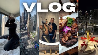 VLOGFLYING OUT TO NEW YORK FOR A DATE SHE PROPOSEDLUXURY ROOM TOUR VERSACE HAULGAME NIGHT [upl. by Korman]