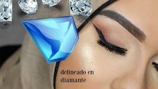 Delineado Diamante  Delineado Parpado caido [upl. by Nac590]