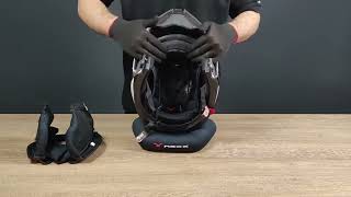 How to Install and Remove the Liner and Cheek Pads on the NEXX XVilijord Helmet [upl. by Wichman]