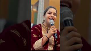 Beautiful Kashmiri Singer Saima❤️  Kashmiri Wedding💞 kashmiri wedding wazwan singer saimalike [upl. by Miche]