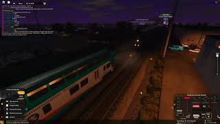 Head on train collision  RSU Roblox [upl. by Keriann487]