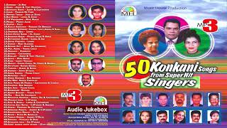 Top 50 Konkani Songs From Superhit Singers  Golden Konkani Songs  50 Songs MP3 [upl. by Anairol]