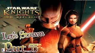 Star Wars KotoR  Part 55 GermanStream vom 07102015 [upl. by Enihpesoj]