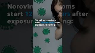 Caught a stomach bug Norovirus symptoms and causes of easilyspread illness Shorts [upl. by Ayr]