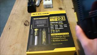 Nitecore Digicharger D2  A good and short review [upl. by Adnerak]