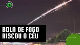 Luzes no céu do Brasil saiba mais sobre a reentrada do foguete da SpaceX [upl. by Allesiram]