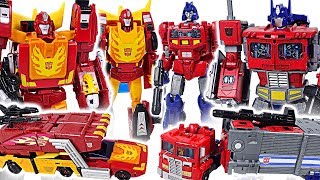 Transformers Generations Power of the Primes Optimus Prime Rodimus Prime Go  DuDuPopTOY [upl. by Hendren]