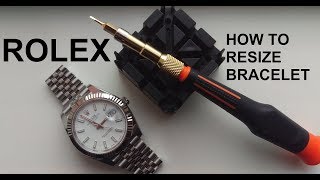 Rolex Watch Bracelet Resizing Screws [upl. by Natalia]