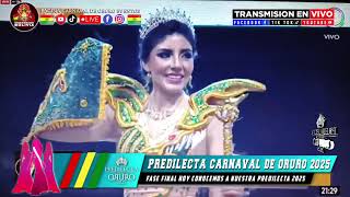 ELECCION PREDILECTA CARNAVAL DE ORURO 2025  FASE FINAL [upl. by Emmalee]