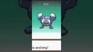 Poliwhirl is evolving Pokemon heartgoldPkmn worldpoliwhirl poliwrathpkmnworldpokemonpokémon [upl. by Kirtap]