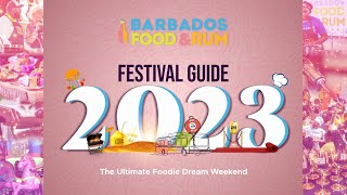 Barbados Food and Rum Festival 2023 A Guide Through the Ultimate Foodie Dream Weekend 😍🥙🍹 [upl. by Steffie]