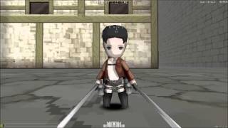 进击的巨人同人小游戏《巨人的猎手》10012013更新内容 Attack On Titan Tribute Game Update10012013 [upl. by Olimpia]