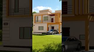 House exterior corner house front elevationytshorts viralvideo shorts exterior home homedecor [upl. by Pega]