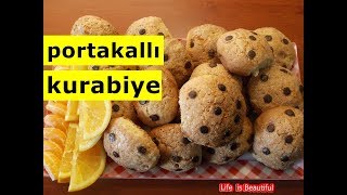 DAMLA ÇİKOLATALI MANDALİNALI KURABİYE  TAM ÇAY SAATİ İÇİN [upl. by Raines490]