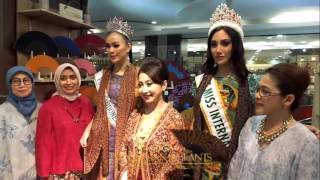 Miss International 2015 Edymar Martinez Berkunjung ke Sarinah [upl. by Barkley]