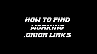 How To Find Working onion Links [upl. by Romney614]