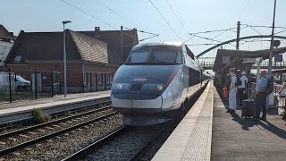 TGV inOui Réseau Arras  ParisNord [upl. by Ylliw]