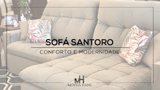 Sofá Modular Santoro  Retrátil e reclinável [upl. by Brady]