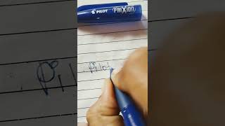 PILOT FRIXION Eraseble pen [upl. by Neitsabes]