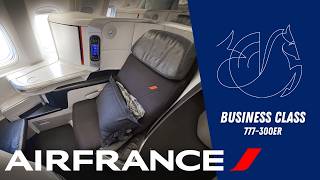 Air France 777300ER Business Class Washington DC to Paris  Aviation Geeks [upl. by Ennaitsirhc297]