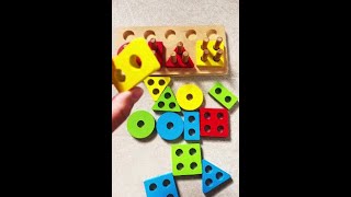 Learn Colors amp Shapes  Kids Video educationaltoys [upl. by Warila757]