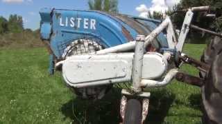 Lister hay tedder after 10 years in the weeds 1072014 [upl. by Attolrac]