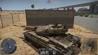 War Thunder Great Britain highlight Centurion Mk 10  Caernarvon  Vickers Mk1 Eland 90 Mk7 [upl. by Farhsa884]