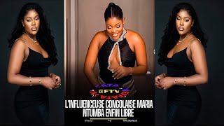 🍷🍾🥤 LINFLUENCEUSE TIKTOKEUSE MARIA NTUMBA EST ENFIN LIBRE🎸🍷🥤 [upl. by Alyag]