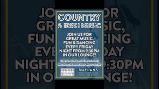 Colin Harney in Boylans Ardee on Friday 1st November at 930pm🎼🎶🎵🎤🎹💃🕺Country amp Irish Friday Nights🤠 [upl. by Seugram]