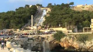 Apertura Cascata Monumentale Santa Maria di Leuca  wwwleucainfo [upl. by Ybur]