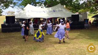 Macislyn Bamboula Dance Company  UVI Afternoon On The Green Clip 2 [upl. by Ennybor]