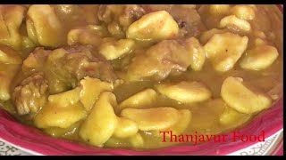 Thikkadi Gravy in Tamil  rice dumplings in mutton grvyMuslim style dinner recipe [upl. by Nosrak]