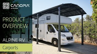 Alpine™ RVBoat Shelter Carport Kit  Canopia by Palram [upl. by Divd]