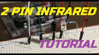 Using 2 Pin IF ReceiversEmitters  Arduino Tutorial [upl. by Aliel]