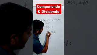 Algebra Tricks l Componendo amp Dividendo l Maths Tricks math mathtrick [upl. by Eerb27]