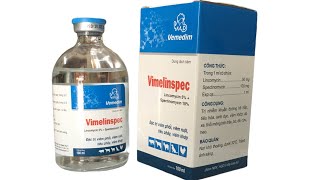 Vemedim lincomycin spectinomycin thuốc đặc trị viêm phổi viêm ruột tiêu chảy viêm khớp sinh dục [upl. by Ahsaei]